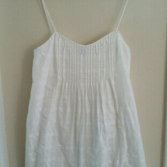 J. Crew Dresses & Skirts - J.CREW Pintuck White Sundress